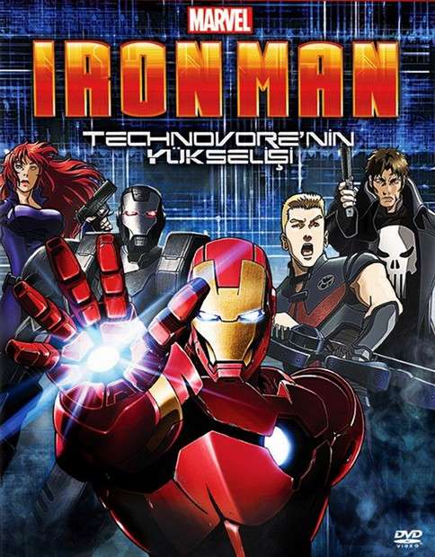 Iron Man: Technovore'nin Yükselişi - 2013 Türkçe Dublaj 480p BRRip Tek Link indir