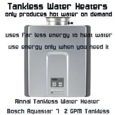 tankless water heaters
                              click here